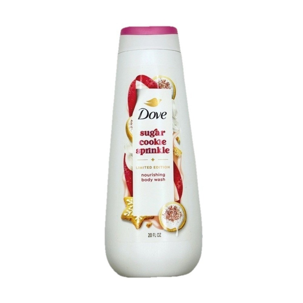 Dove Sugar Cookie Sprinkle Body‎ Wash Holiday Treats Limited Edition 20oz
